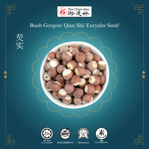 Buah Gorgon/ Qian Shi/ Euryales Seed/芡实
