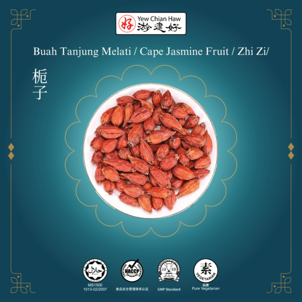 Buah Tanjung Melati / Cape Jasmine Fruit / Zhi Zi/栀子