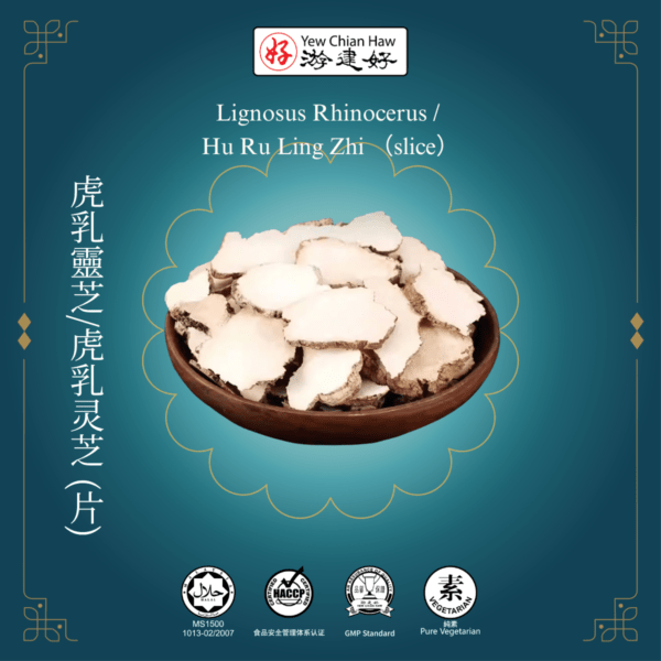Lignosus Rhinocerus / Hu Ru Ling Zhi （slice）/虎乳靈芝/虎乳灵芝 (片)