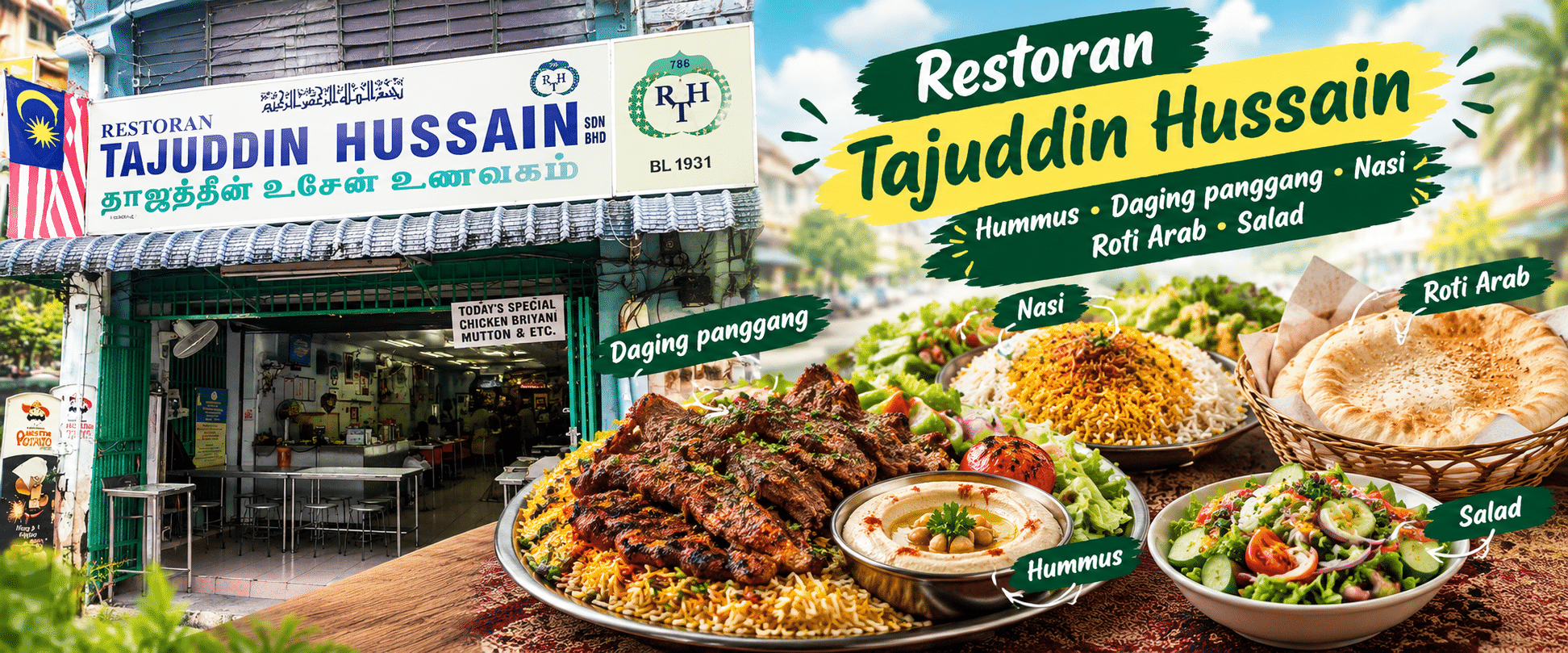 Tajuddin Hussain Restaurant Feast Tajuddin Hussain Restaurant Feast